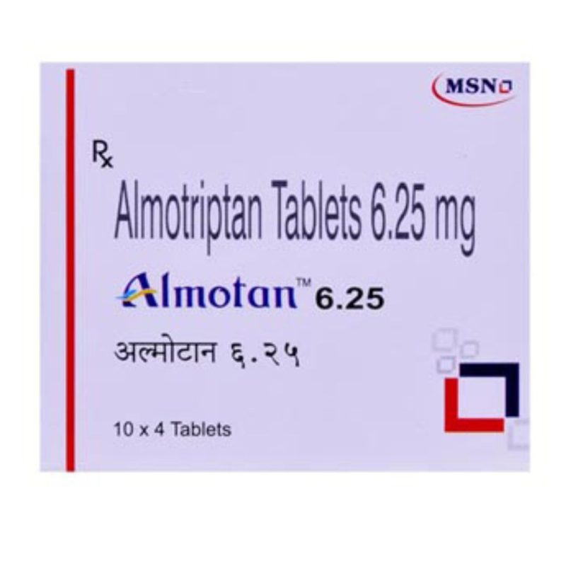 Almotriptan 6.25mg Tablet