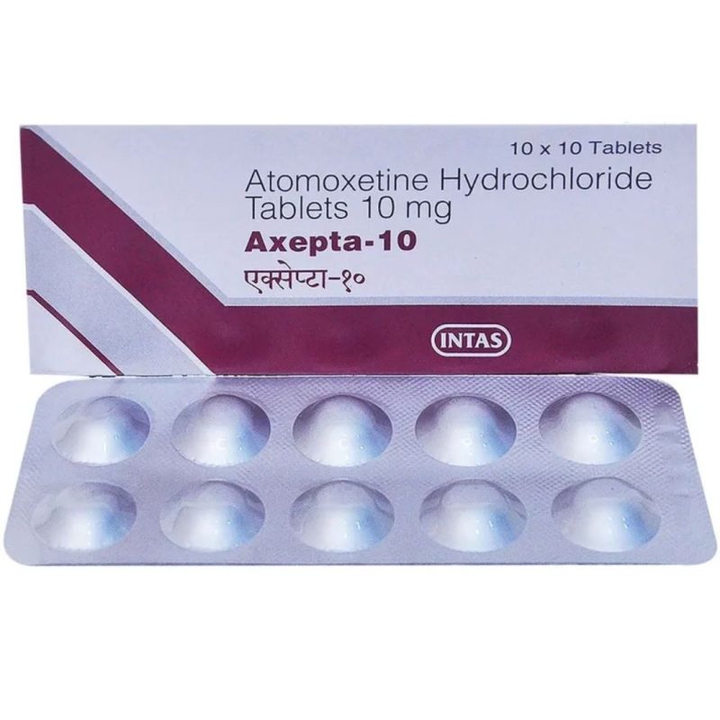 Atomoxetine 10mg Tablet
