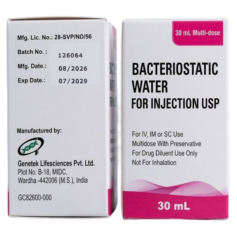 Bacteriostatic Water for Injection 30ml