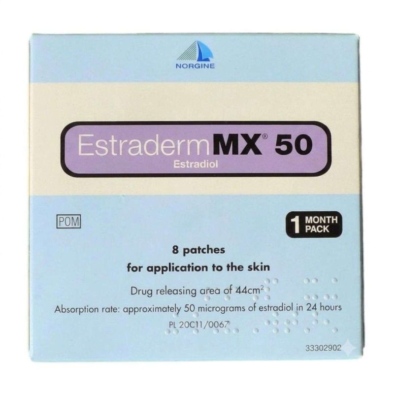 Estraderm Estradiol MX 50 Transdermal Patch
