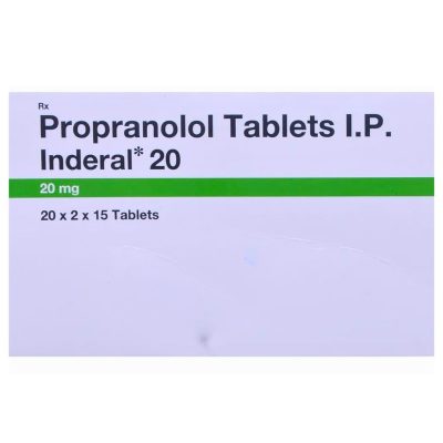 Propranolol 20mg Tablet