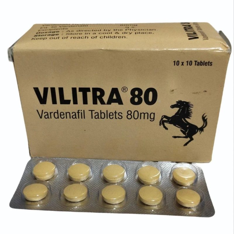 Vilitra 80 mg Tablet