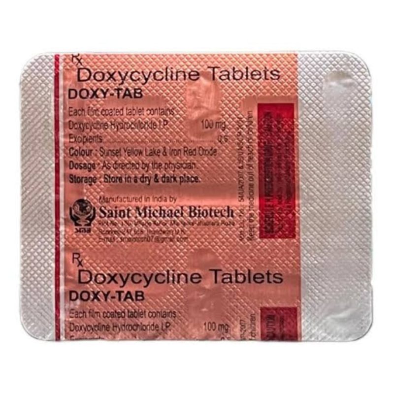 Doxycycline 100mg Tablet