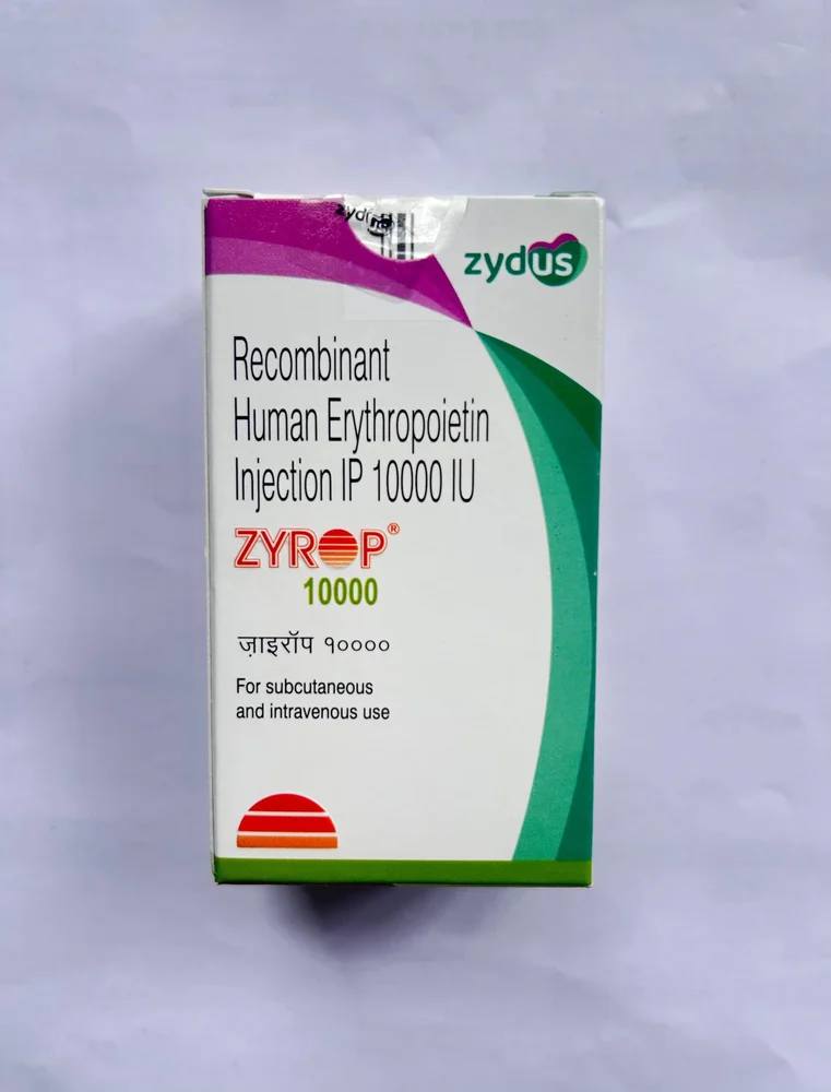 Zyrop 10000 IU Injection Erythropoietin Alfa